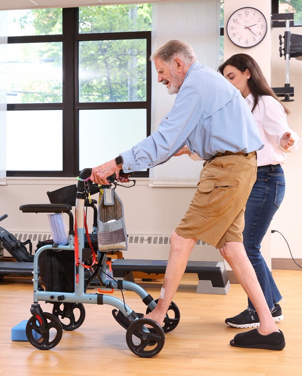 Approaching the block Large